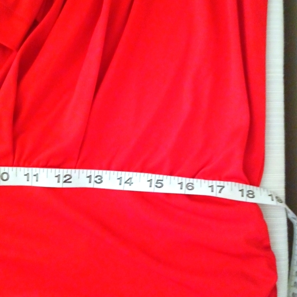 Sz L Red Dress by RACHEL RA CHEL ROY - Picture 8 of 8